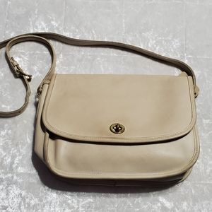 Coach Beige Crossbody Bag